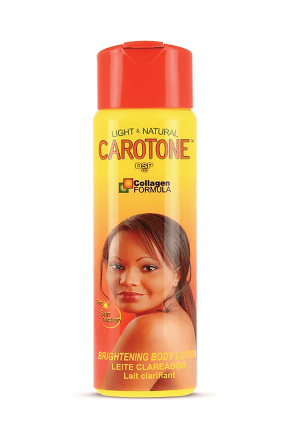 Carotone Light & Natural Brightening Body Lotion 215ml – Collagen & Sun Protection