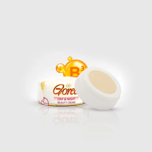 Goree Day & Night Beauty Cream – Oil Free, Vitamin B3, Moisturizing & Fairness