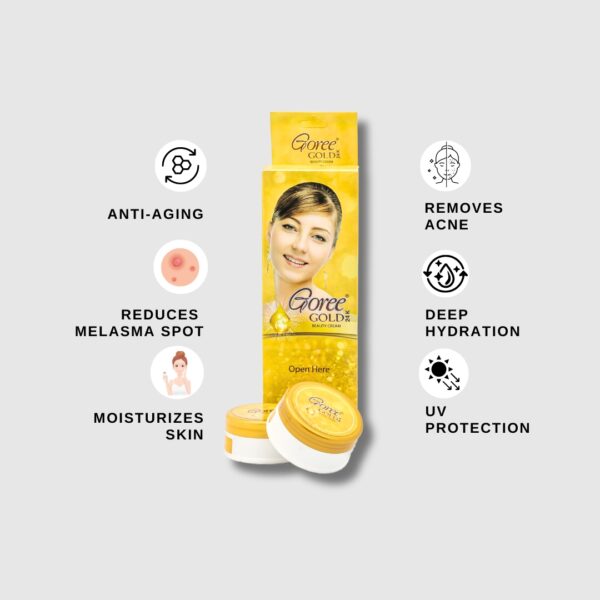 Goree Gold 24K Beauty Cream – Anti-Aging, Whitening & Deep Hydration