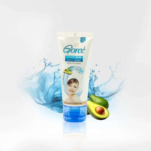 Goree Whitening Face Wash with Lycopene – Avocado & Aloe Vera SPF 30