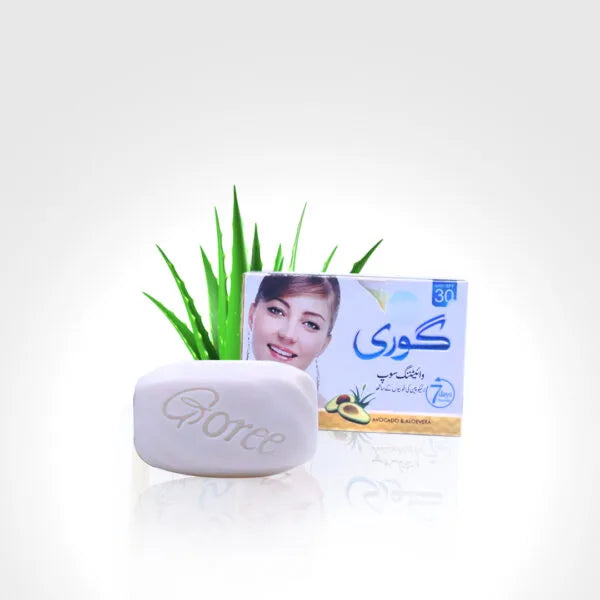 Goree Whitening Soap – Avocado & Aloe Vera (7-in-1 Formula)