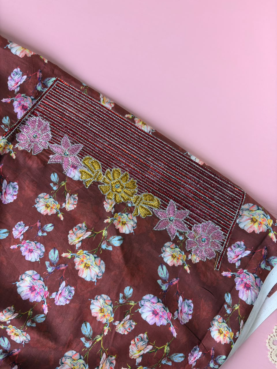 Floral Mukhawar – Premium Cotton