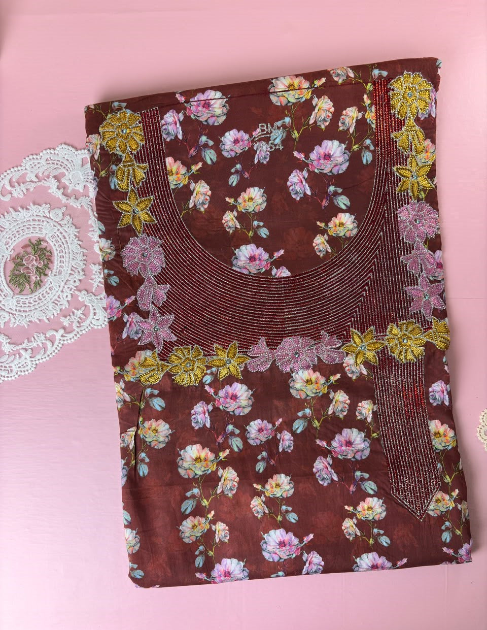 Floral Mukhawar – Premium Cotton