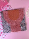 Rose Gold Wave Mukhawar – Premium Cotton