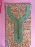 Mukhawar Arabic Sage Green - Cotton Floral | مخور عربي أخضر قطن