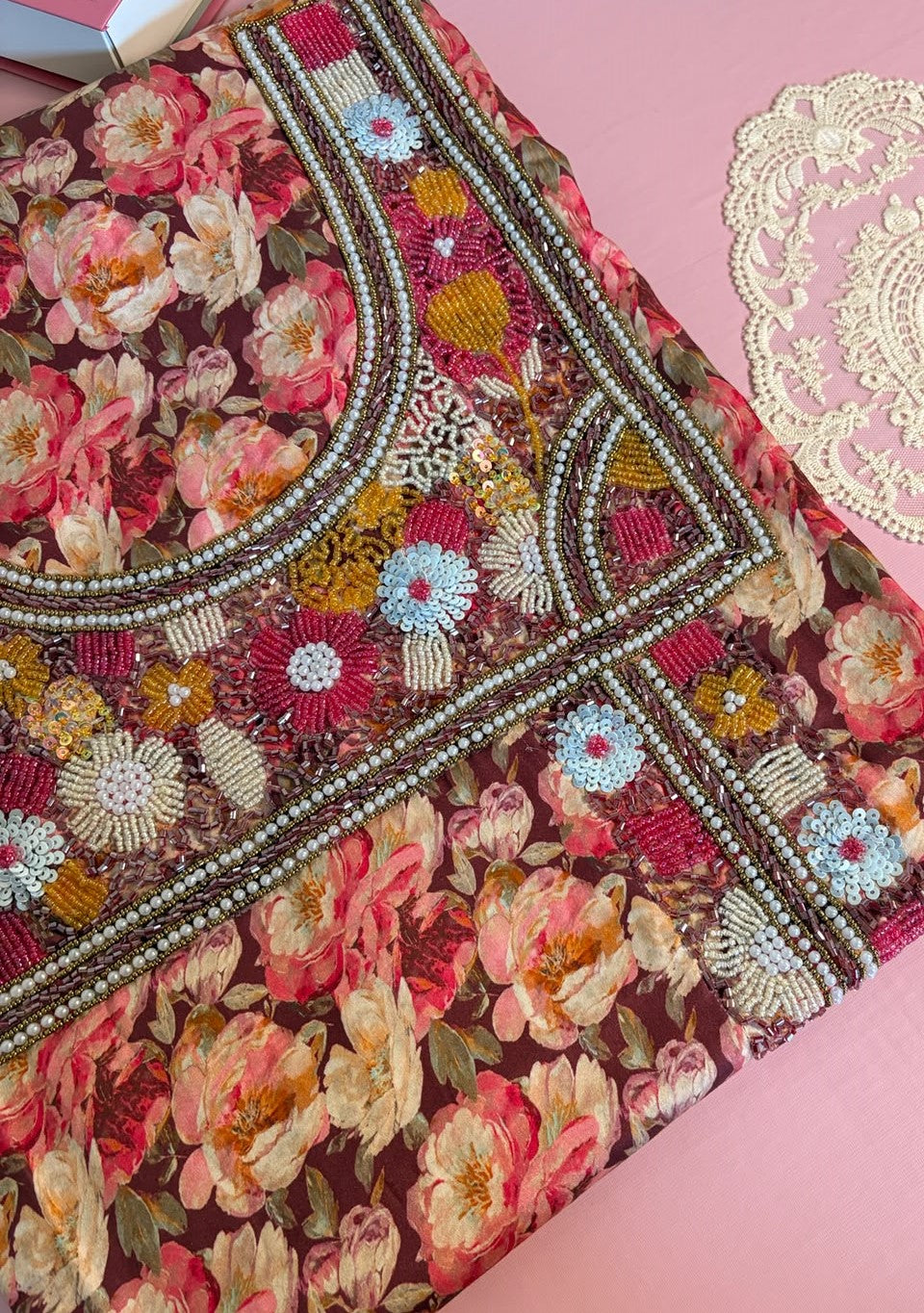 Mukhawar Floral Cotton – Arabic Style