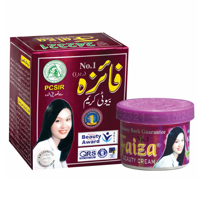 Faiza No.1 Beauty Cream – PCSIR Approved Skin Whitening Cream